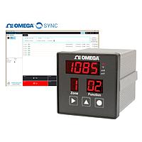 OMEGA CN616A-DC 1/4 DIN 6 Zone Universal Input Autotune Ramp & Soak Controller (Dual 3.5 Digit LED, RS232, 1/4 DIN)