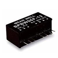 MEAN WELL DPBW06G-12 Isolated 18-75Vin +/-12Vout +/-250mA SIP Reg Iso