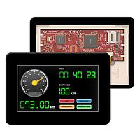 4D Systems gen4-uLCD-43D-CLB-AR Display Modules 4.3" gen4 LCD pack for Arduino with gen4-uLCD-43D-CLB, Arduino Adaptor Shield + Cable