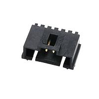 Molex 70555-0005 Shrouded R/A HDR TRI-PEG 6P low profile