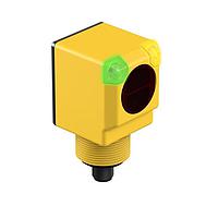 Banner Engineering Q40RW3FF600Q1 Photoelectric Sensors EZ-BEAM Q40 Series: Fixed Field; Range: 600 mm; Input: 20-250 V ac; Output: SPST Solid-state Dark Operate; 4-pin Micro Integral QD