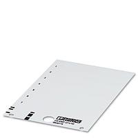 PHOENIX CONTACT 0828846 Terminal Block Tools & Accessories US-EMP (27 x12,5) YE