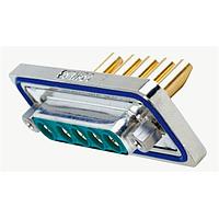 Amphenol CONEC 602W2CPXX68E20X Mixed Contact D-Sub Connectors 2W2C M PC TAIL WTR RES 20A POWER 4-40 R.SPCR/CLIP