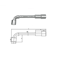 Yato YT-1643 L-type socket wrench 23mm