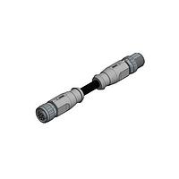 Amphenol CONEC 43-10994 Sensor Cables / Actuator Cables CNCT CBL M12X1 360DG SHLD FM CNCTR AXL ML