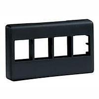 Panduit NK4MFBL Face Plate 4 position Snap-on