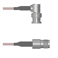 Amphenol Custom Cable Q-0D04G0005018i RF Cable Assemblies BNC-RP/TNC-SJ G316 18I