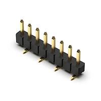 GCT (Global Connector Technology) BG055-06A-1-0450-0530-0350-L-D Headers 6W 2.54mm Pin Hdr SIL SMT Vrt R1 GF