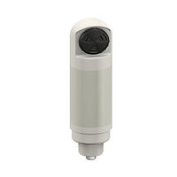 Banner Engineering CL50GRYALSNCQ Column Lights Column Light: Gray Housing: 3-Color Sealed Loud Audible Indicator; Voltage: 18-30 V dc; Environ. Rating: IP67; Input: NPN; Colors: Green Red Yellow; 5-pin M12 Integral QD