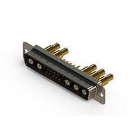 EDAC 627-17W5622-5T1 Mixed Contact D-Sub Connectors Vertical Combo Dsub