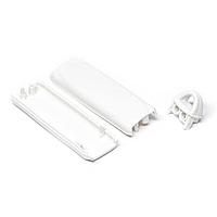 New Age Enclosures P1A-210603K USB Enclosure USB Stick, Keyring End 2.1 x 0.6 x 0.3 inch - White