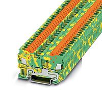 OMEGA XBQT25PE Insulation Displacement Connection Ground Terminal Blocks (Insulation Displacement, 26 to 10 AWG, Ground Block)