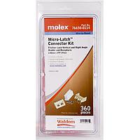 Molex 76650-0114 Connector Kit MicroLatch Conn Kit V and RA Hdr Recpt