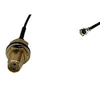 Adam Tech CA-DKCA0-305L1-ALI0-O Coaxial Cables WATERPROOF SMA TO IPEX FOR 1.37