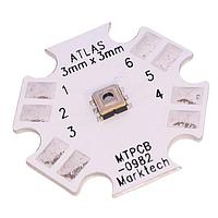 Marktech Optoelectronics MTSM2601SMF1-100S PIN Photodiodes 2600nm InGaAs PIN PD on Starboard 1.0 AA 3mmx3mm SMD Flat Lens