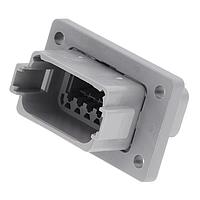 Amphenol SINE Systems AT04-12PA-L012 Connectors 12 Pos Rcpt Fng Mnt Conn Pin Gry Key A