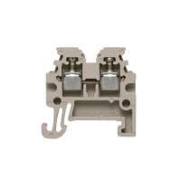 Weidmuller 1753280000 Feed Through Terminal Block WDU 1.5/R3.5, BEIGE