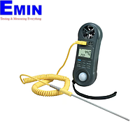 OMEGA HHF81 4-IN-1 Air Velocity/Humidity/Light/Temperature Meter (Loại K TC, Màn hình LCD, 80~5,910 FPM, ±4%)