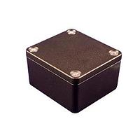 Hammond Manufacturing 1550Z104BK Thick Wall, Water-Tight Diecast Aluminum Box 2.54x1.19x2.3" Black