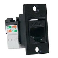 Switchcraft NHRJ45D6IDCB Modular RJ45 FT Narrow Pnl Mnt Conn CAT6 IDC