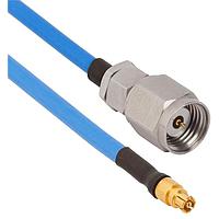 Amphenol SV Microwave FSSMPM-085-MS185-180 RF Cable Assemblies SMPMStraight F 1.85mm STR M 18"Cable