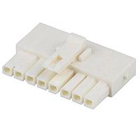 Molex 215759-1017 Receptacle Housing Micro-Fit+ Versa Color Rec Housing Single Row 7 Ckts GloWire Nat