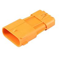 Molex 207778-0603 Plug Assembly 3.6 Sealed Plug Assembly 3.60mm Pitch 3 Ckts Single Row Glow-Wire Capable Key F OR UL1007/UL1061 Compatible