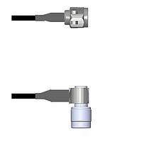 Amphenol Custom Cable Q-2K04Z000M018i RF Cable Assemblies N-SP/TNC-RP LMR24 18I