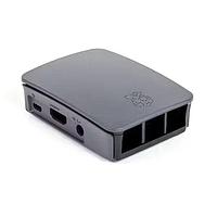 Raspberry Pi SC0062 Cases RPI Official Case V2 for Pi3 (Black/Grey)