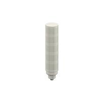 Banner Engineering TL50P6AQ Tower Lights TL50 Pro Tower Light with Audible, Standard Black Housing: 6 Lighted Segments; Voltage: 10-30 V dc; Environ. Rating: IP50; Colors: Multicolor; 8-pin M12 Integral QD