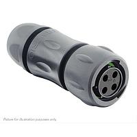 Eaton Souriau-Sunbank UTSX6JC124S Plugs Plug, with cable gland backshell, for 4 female contacts, IP68/69K