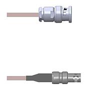 Amphenol Custom Cable Q-0J00Q0005010i RF Cable Assemblies BNC-SP/HDBNC-SJ G316 10I