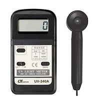 LUTRON UV-340A UV LIGHT METER (19990 uW/cm2)