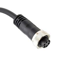 Bulgin PXPTPU78FBF05ACL010PUR Sensor Cables / Actuator Cables 5 Contacts 7/8" Flex Body Female 1m Cable