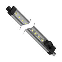 Banner Engineering HLS28CW285XMQ LED Flexible Strips HLS28 Hazardous Enclosure Strip Light; Motion; Clear Window; 285 mm; 12-30 V dc; IP50; Color:White; Cascadable; 4-pin M12 Integral QD