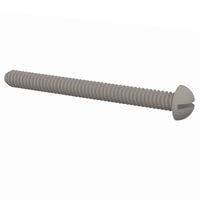 Essentra Components 010164R075 Round Slotted Round Slotted Screw, #1-64 Thread, 3/4 Lg
