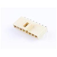 Molex 105313-2808 Headers & Wire Housings NANO-FIT HDR RA SGL 8CKT G+lube WHT