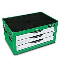 TOPTUL GCAZ0011- W/3-Drawer Tool Chest PRO-LINE SERIES - GREEN