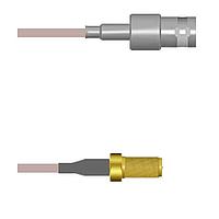 Amphenol Custom Cable Q-030710005024i RF Cable Assemblies BNC-SJ/SMA-SJ G316 24I