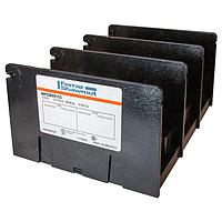 Mersen MPDB69153 Open-Style Power Distribution Block Power Distribution Block,Open Style,Aluminum,Box-Box,3P,1000VAC/DC,310A