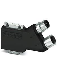 PHOENIX CONTACT 2902319 D-Sub Adapters & Gender Changers SUBCON-PLUS-PROFIB/ 35/PG/M12