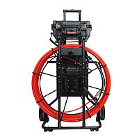 Qyteco QY6698 Dual Reel Compact Sewer Cameras (13.3" 39mm Camera, 1920*1080, 130M 9mm Cable)