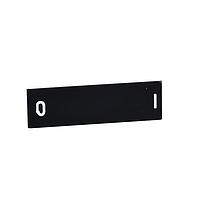 SCHNEIDER ZBY02178 Legend 22MM 8 X 27 LEGEND ENGRAVED: O I