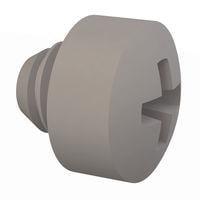 Essentra Components 011024WF012 Phillips Fillister Phillips Screw, #10-24 Thread, 1/8 Lg