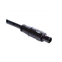 Amphenol LTW Q8U-05AMMM-QL8A05 Standard Circular Connector HS-Lok, Q8, Plastic, 2A, 05 pins, Male Connector, Male Contact, Straight, Push Pull, Overmolded, Length 5000mm, IP68