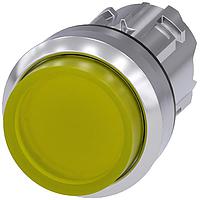 SIEMENS A6X30139743 Raised Button ILLUMINATED PUSHBUTTON. YELLOW