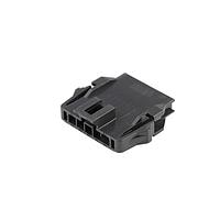 Molex 200277-1205 Plug Housing NANO-FIT PLUG HSG SR 5CKT PANEL BLK