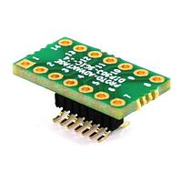 Chip Quik DIP300-SOIC-14N DIP Sockets DIP-14 (0.3" width, 0.1" pitch) to SOIC-14 Narrow (1.27mm pitch, 150/200 mil body) Adapter
