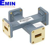 Fairview  FMWCP1040 30 dB WR-42 Waveguide Crossguide Coupler With UG-595/U Square Cover Flange from 18 GHz to 26.5 GHz