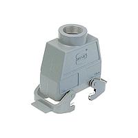 HARTING 09300240430 Hoods METAL HOOD HAN 24B 2 LVR LCKING